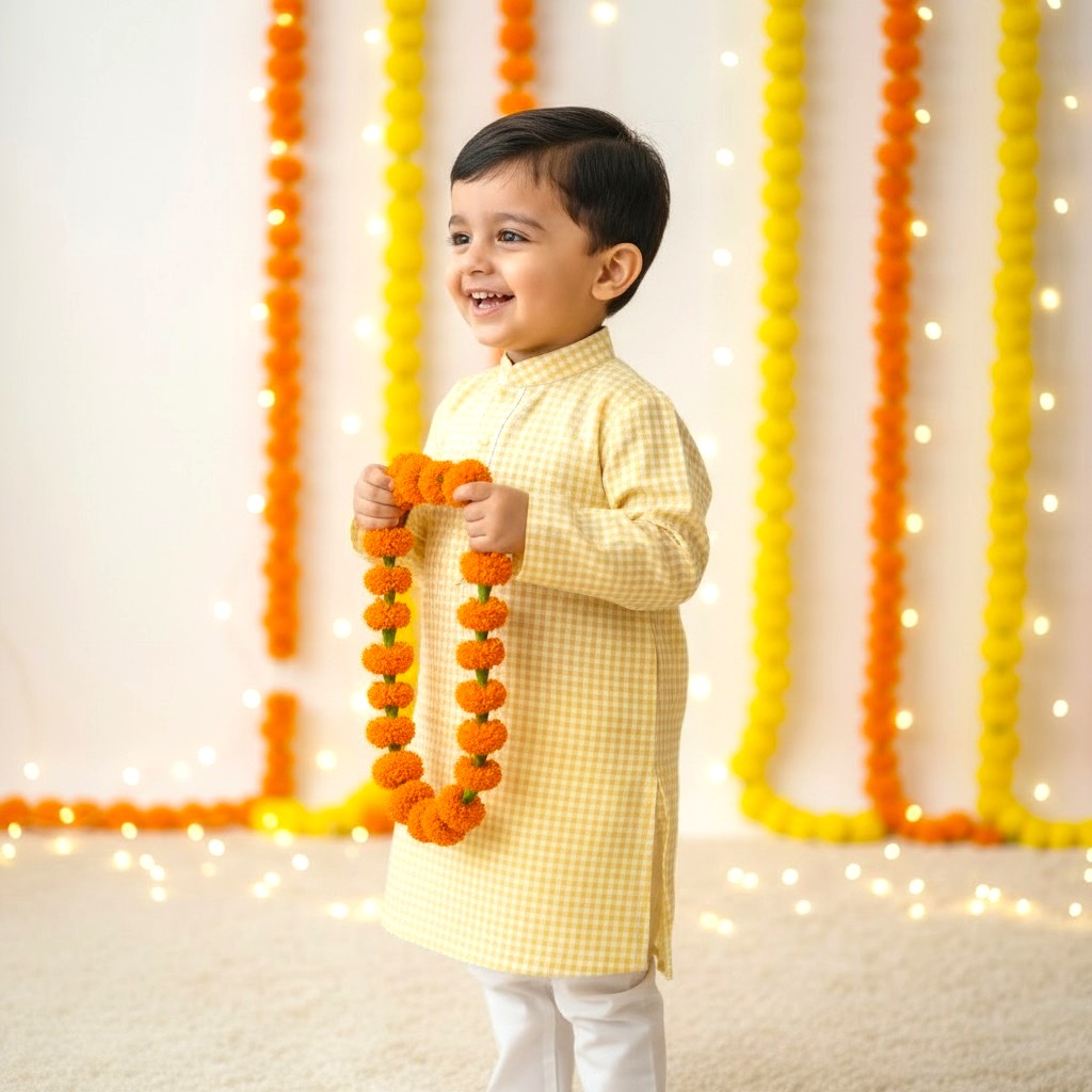 Premium Cotton Kurta Set for Boys