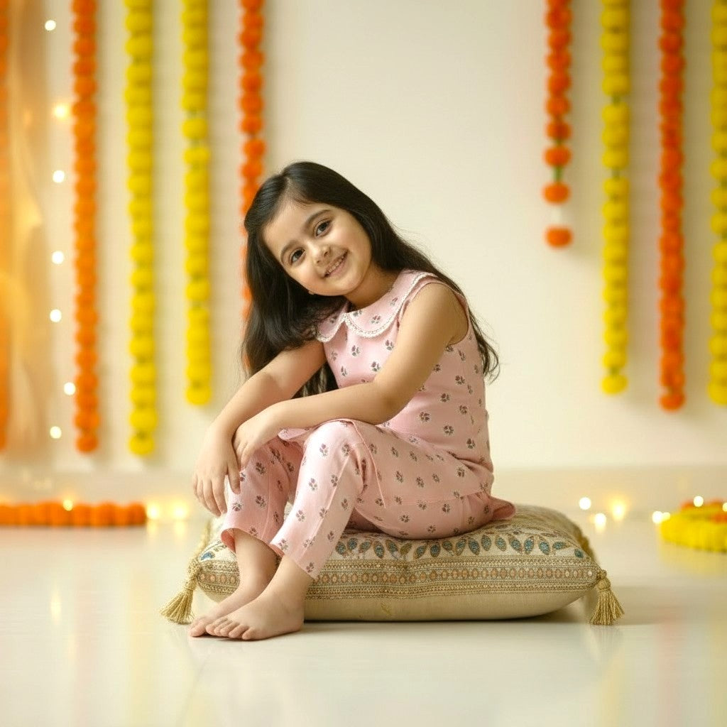 Premium Cotton Kurta Set for Girls