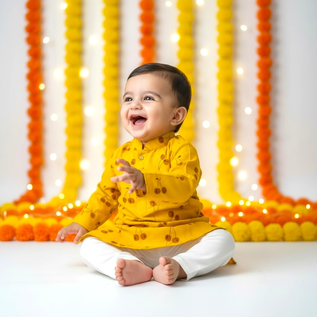 Premium Cotton Kurta Set for Boys