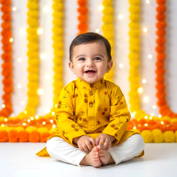 Premium Cotton Kurta Set for Boys