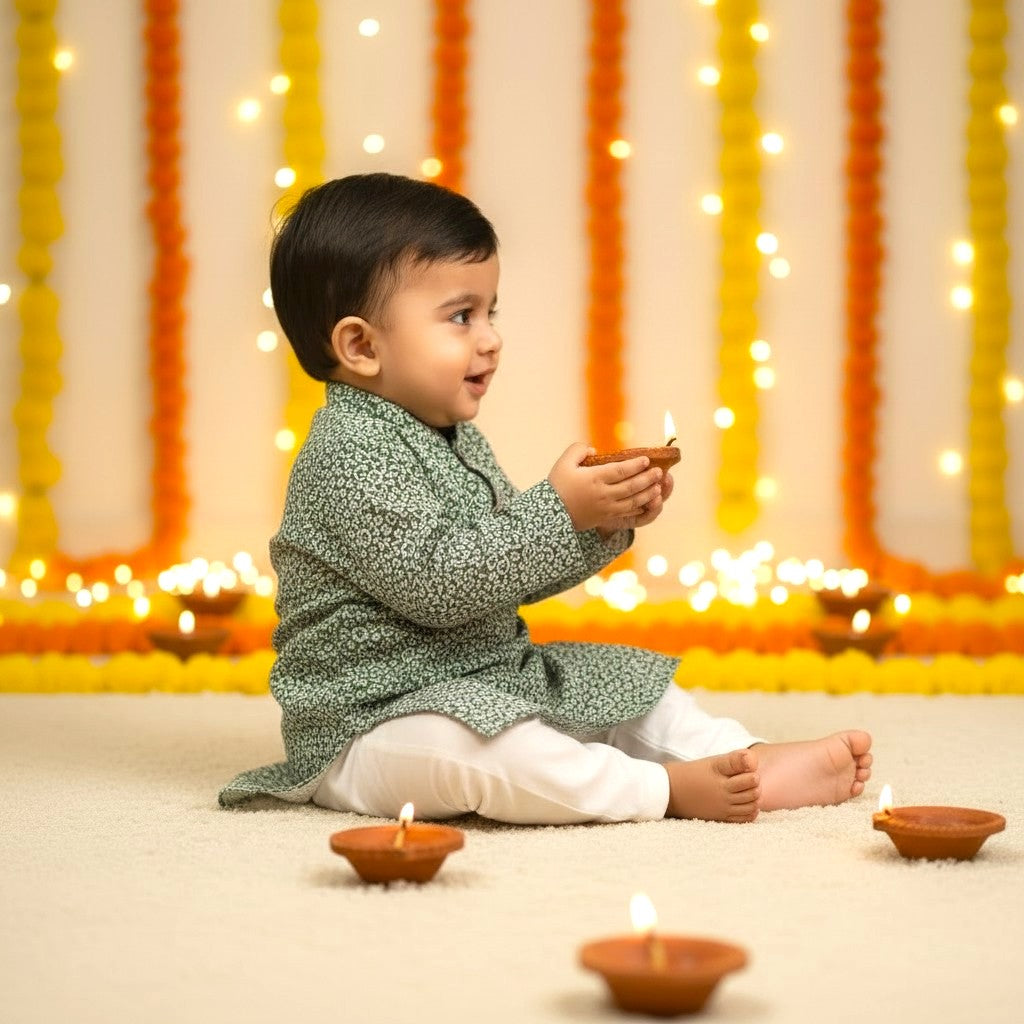 Premium Cotton Kurta Set for Boys
