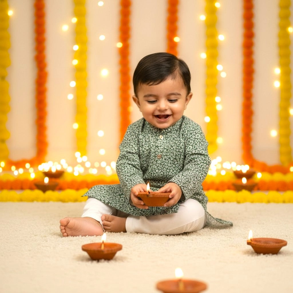 Premium Cotton Kurta Set for Boys