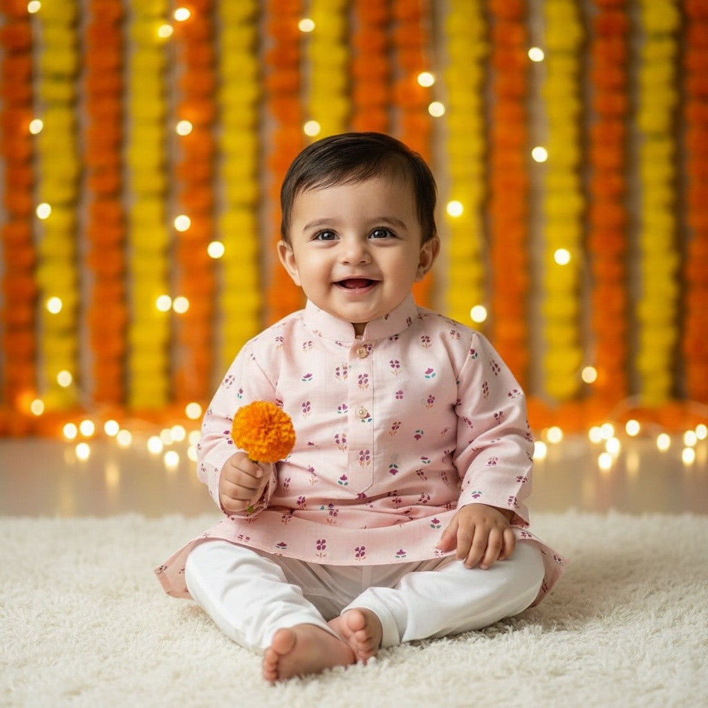 Premium Cotton Kurta Set for Boys