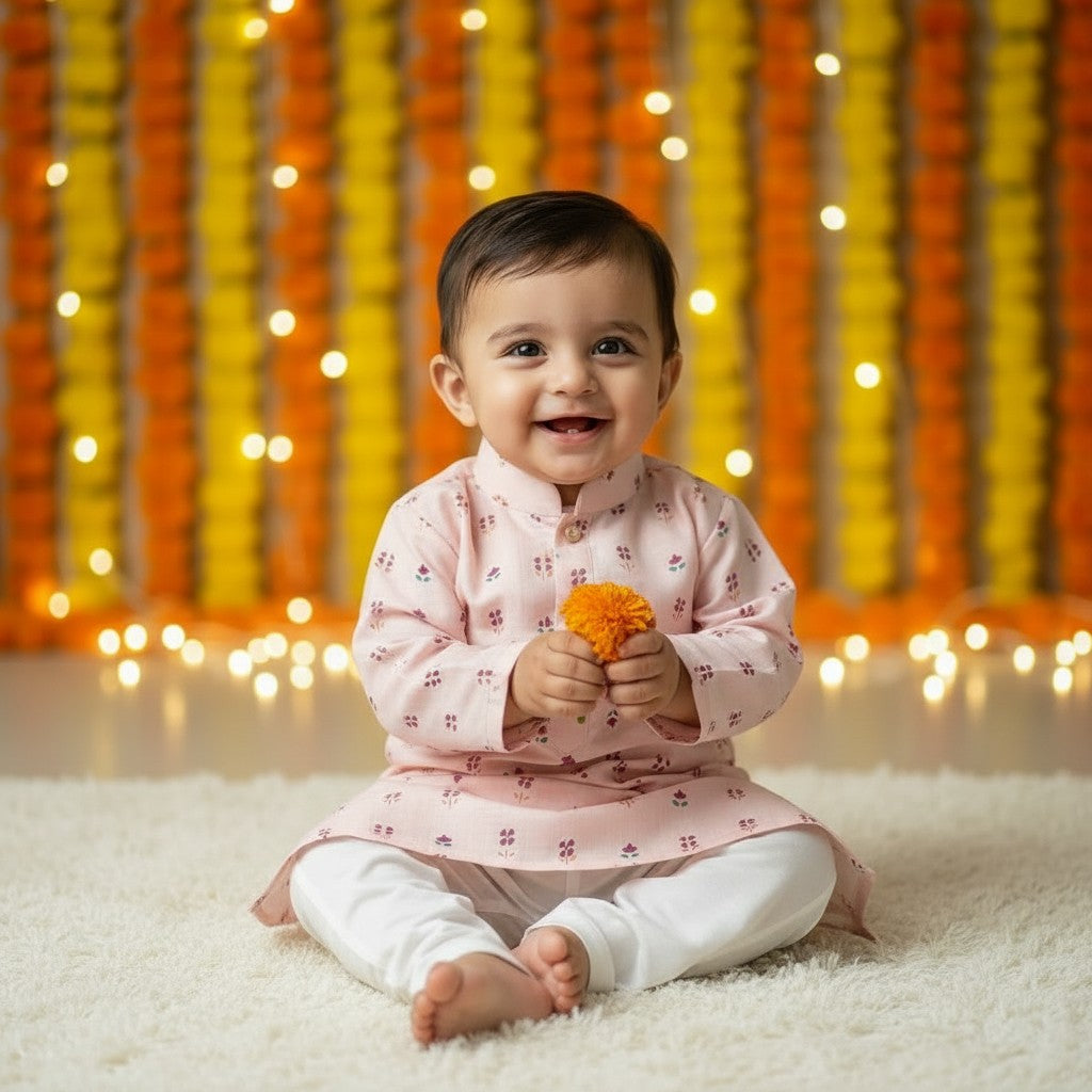 Premium Cotton Kurta Set for Boys