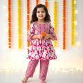 Printed Cotton Kurta Pant Set
