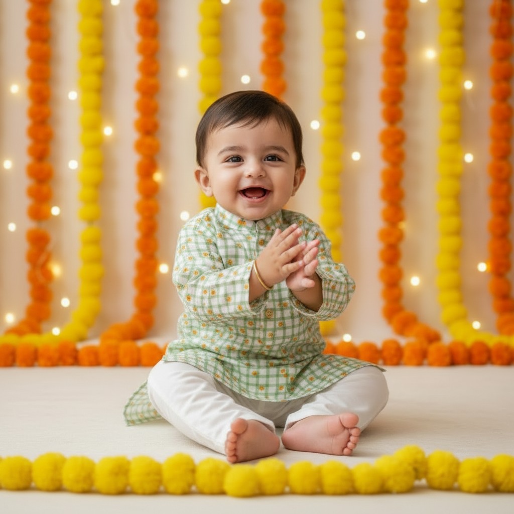 Premium Cotton Kurta Set for Boys