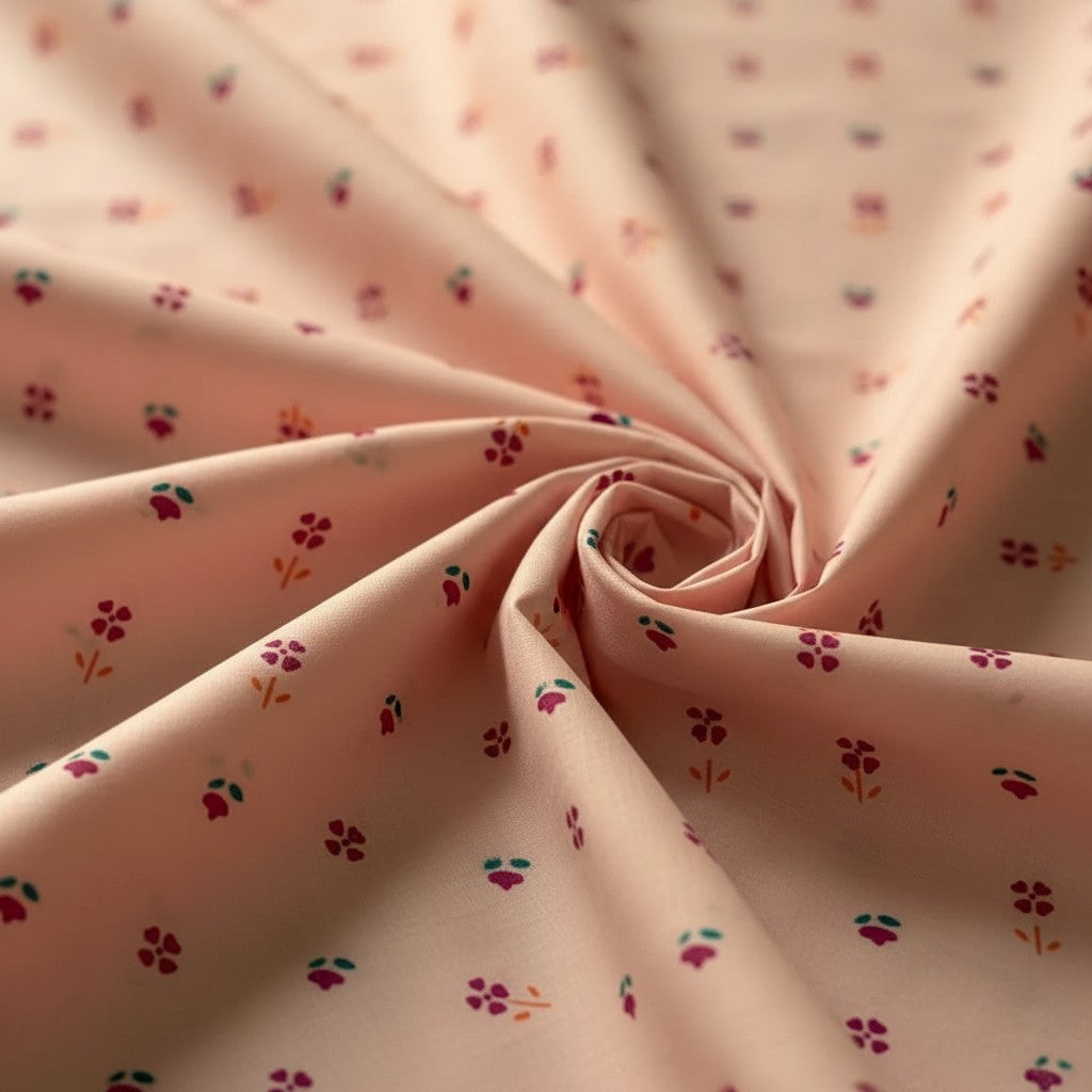 Baby Pink Cotton Sibling Set