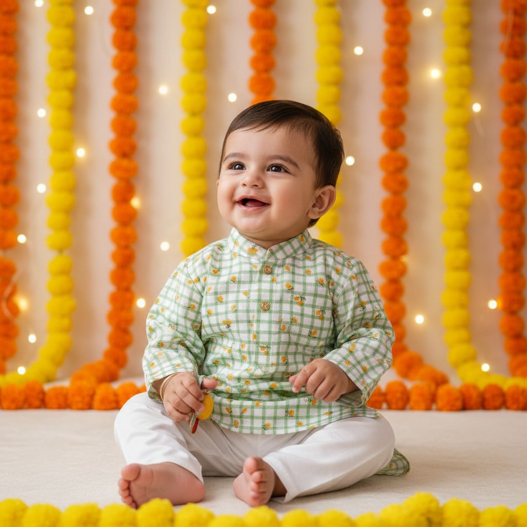 Premium Cotton Kurta Set for Boys