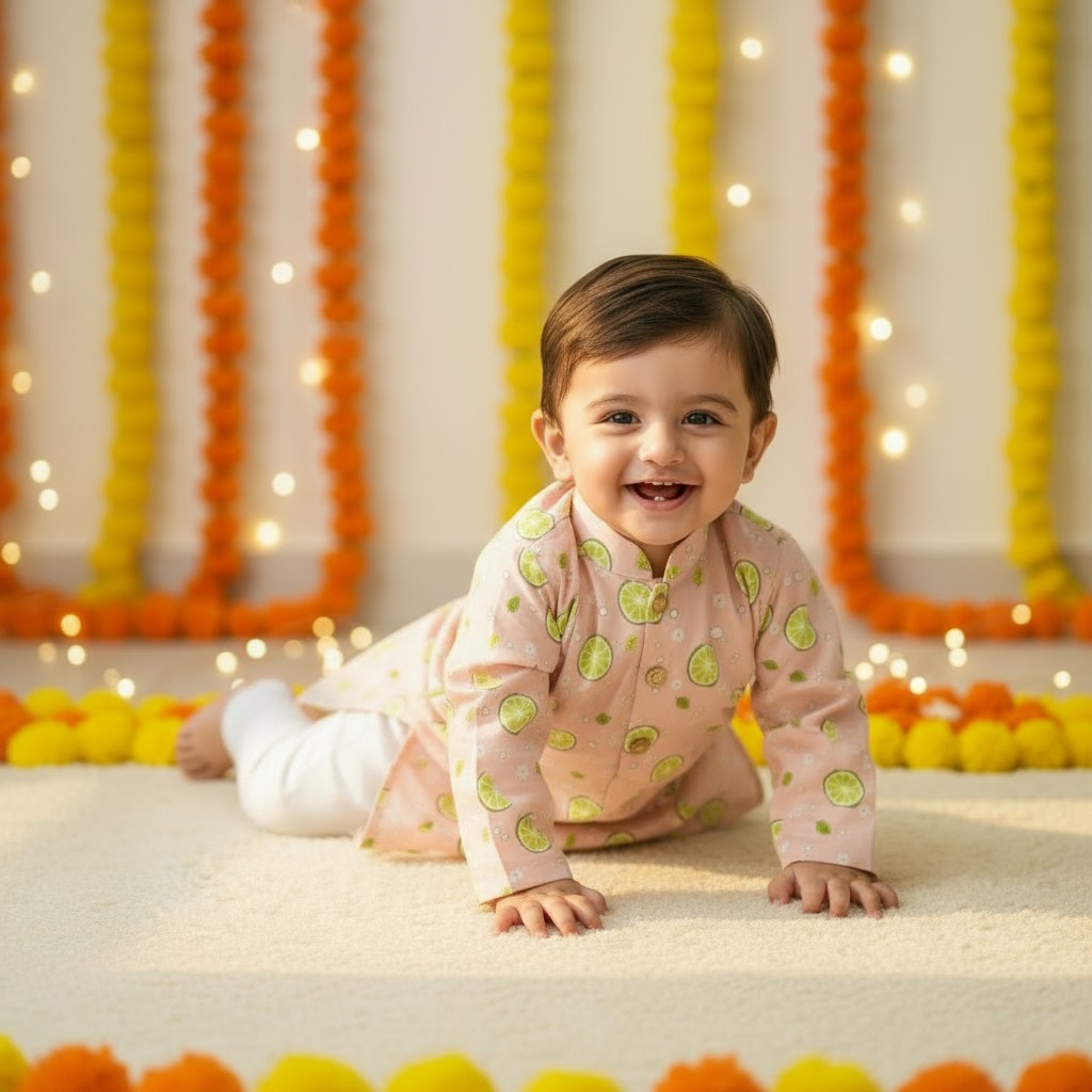 Premium Cotton Kurta Set for Boys