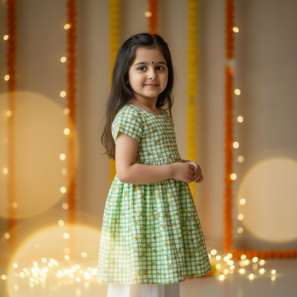 Premium Cotton Kurta Set for Girls
