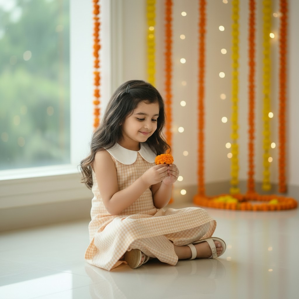 Premium Cotton Kurta Set for Girls