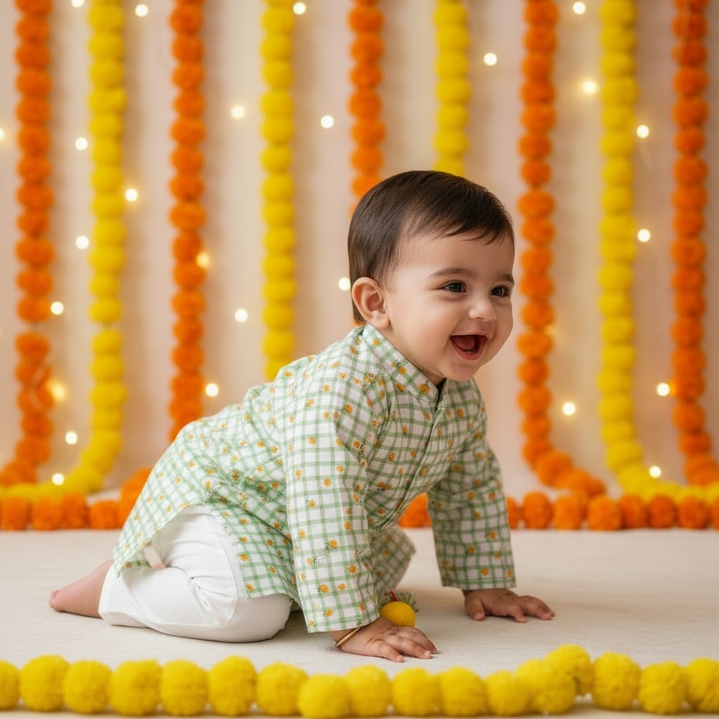 Premium Cotton Kurta Set for Boys