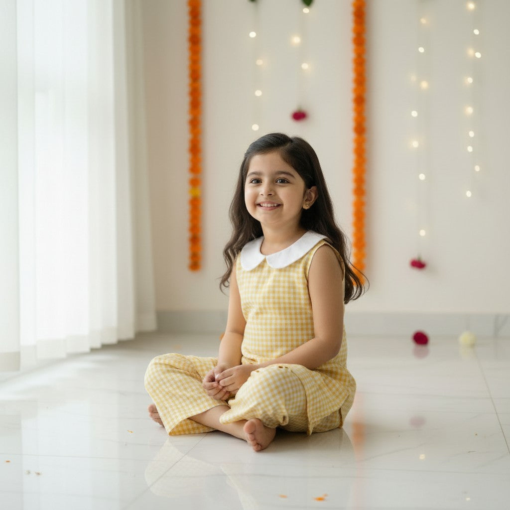 Premium Cotton Kurta Set for Girls