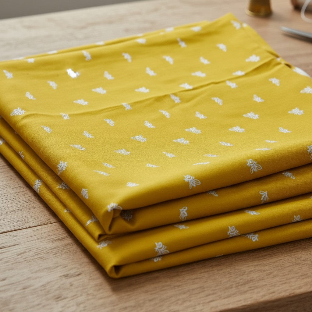 Mustard Cotton Sibling Set