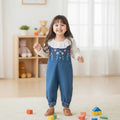 Blue Denim Co-ord set For Kids